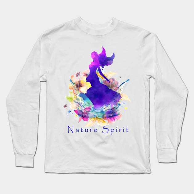 Nature Spirit Long Sleeve T-Shirt by clothed_in_kindness